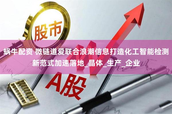 蜗牛配资 微链道爱联合浪潮信息打造化工智能检测新范式加速落地_晶体_生产_企业